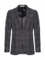 Пиджак из шерсти, хлопка и льна CC Corneliani  –  Общий вид