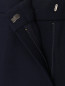 Укороченные брюки из шерсти с карманами Luisa Spagnoli  –  Деталь1
