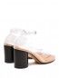 Полупрозрачные туфли Tabi на фигурном каблуке Maison Margiela  –  Обтравка2