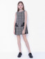 Платье с узором и кружевной аппликацией Ermanno Scervino Junior  –  МодельОбщийВид