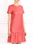 Платье из фактурной ткани Moschino Boutique  –  Модель Верх-Низ