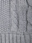 Шапка из шерсти крупной вязки Catya  –  Деталь