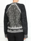 Свитер из шерсти и кашемира декорированный кружевом Jean Paul Gaultier  –  Модель Верх-Низ1