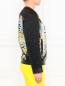 Куртка из шелка с узором Barbara Bui  –  Модель Верх-Низ2