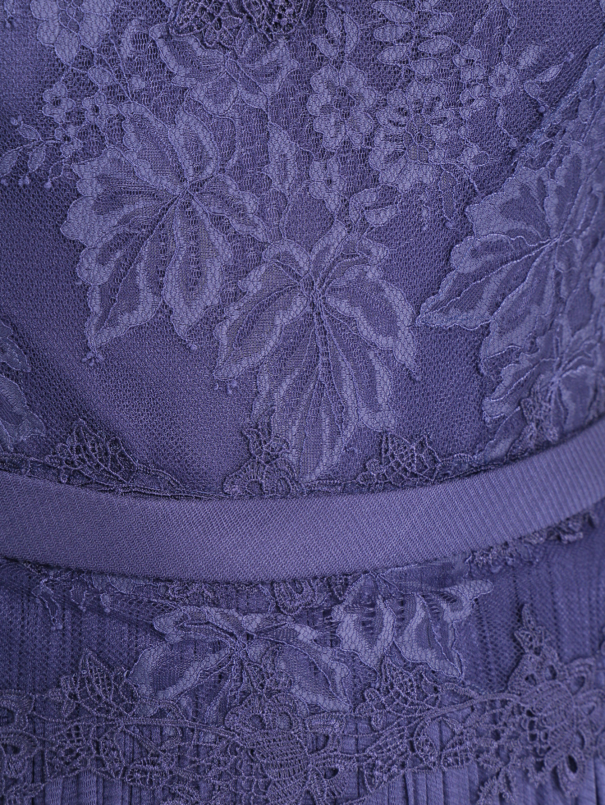 Платье-макси с кружевным узором Rosa Clara  –  Деталь1  – Цвет:  Фиолетовый