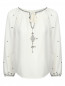 Блуза из хлопка с отделкой Isabel Marant  –  Общий вид