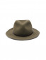 Шляпа из шерсти с декоративным пером Stetson  –  Общий вид