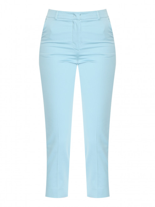 Укороченные брюки из хлопка Weekend Max Mara - Общий вид