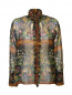 Блуза из вискозы, с цветочным принтом Philosophy di Lorenzo Serafini  –  Общий вид