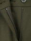 Укороченные брюки из шерсти Jil Sander Navy  –  Деталь1