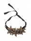 Ожерелье текстильное со стразами Marina Rinaldi  –  Общий вид