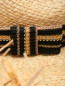 Шляпа соломенная с контрастной вставкой Ermanno Scervino  –  Деталь