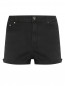 Короткие шорты из денима Karl Lagerfeld Denim  –  Общий вид