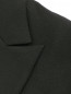 Двубортное пальто из смешанной шерсти MM6  –  Деталь