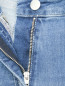 Укороченные джинсы с вышивкой Persona by Marina Rinaldi  –  Деталь1