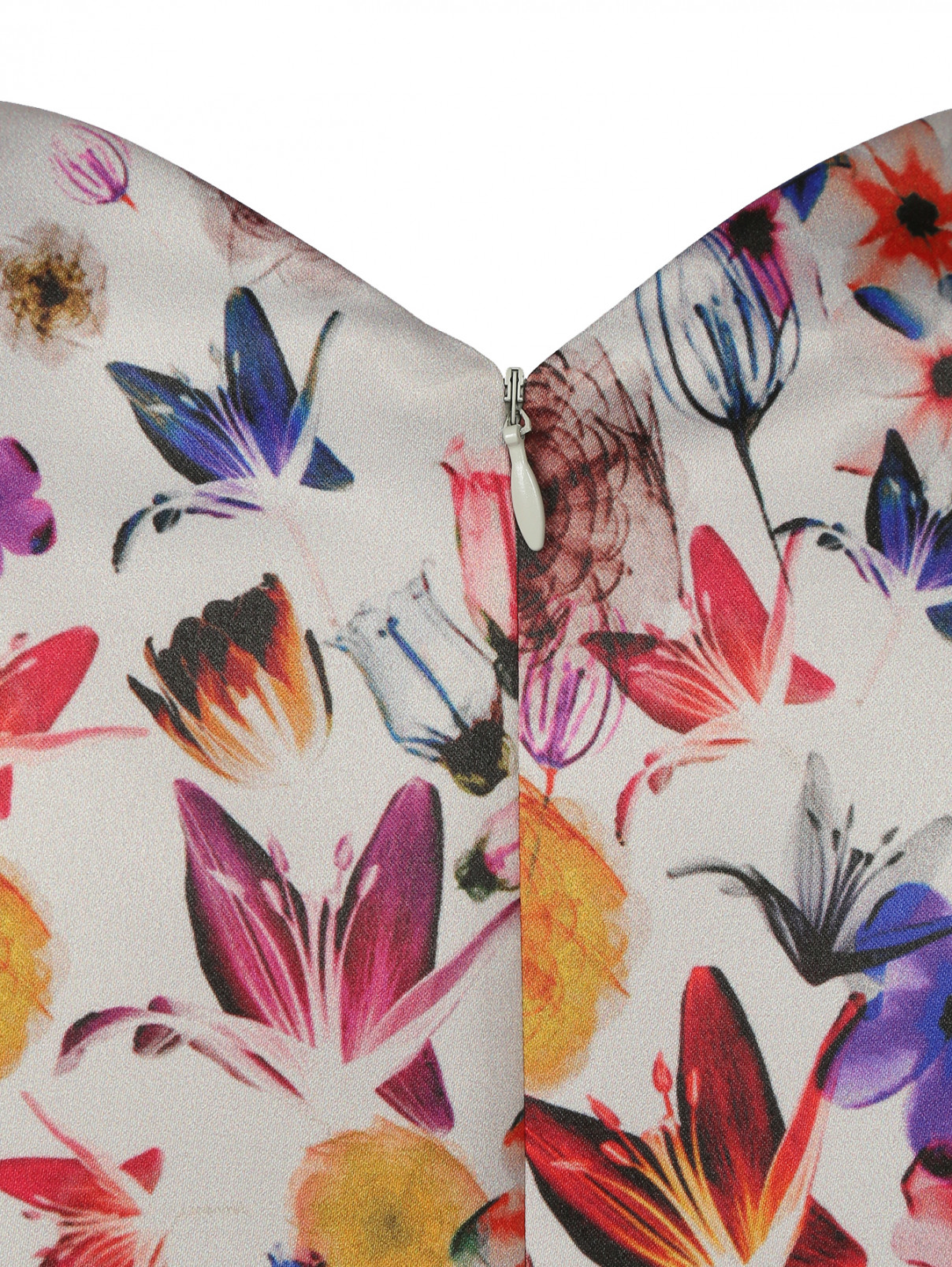 Платье-мини с цветочным узором Kira Plastinina  –  Деталь1  – Цвет:  Узор