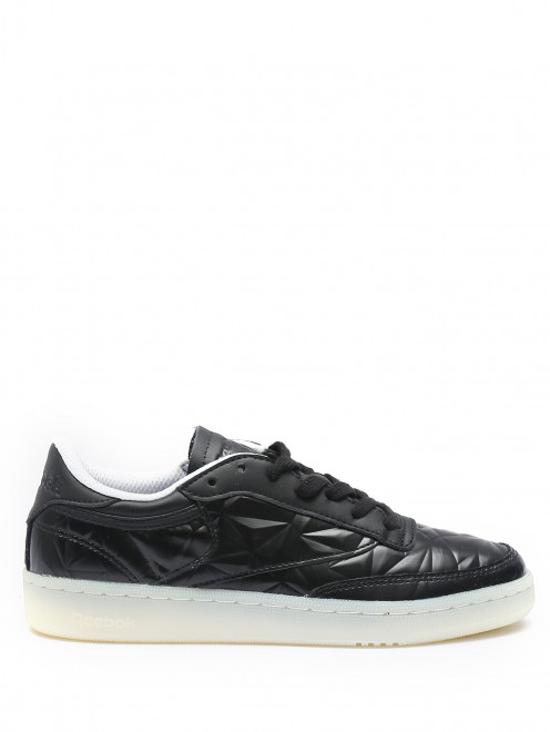 Комбинированные кеды на шнурках Reebok Classic - Обтравка1