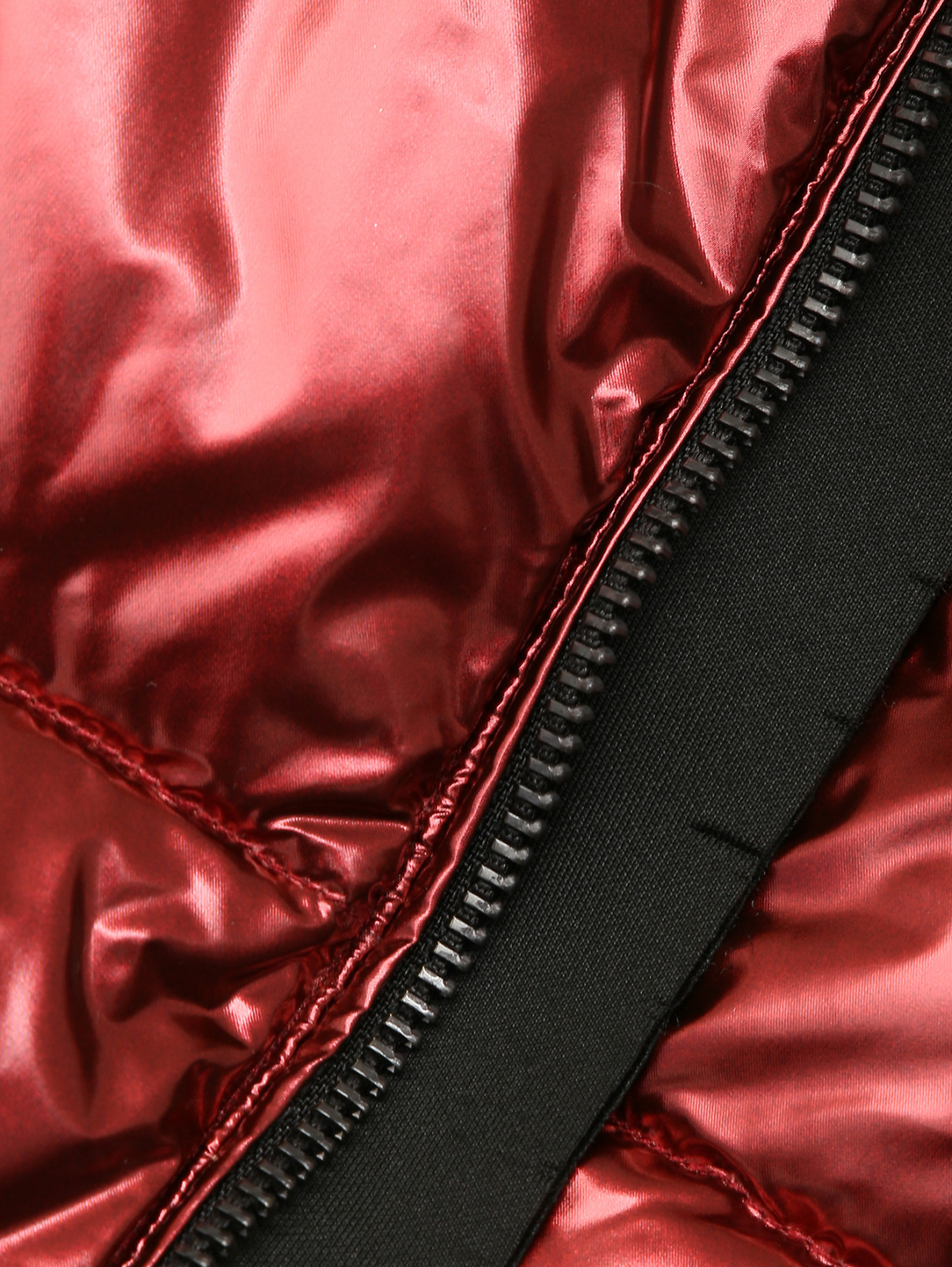 Пуховое пальто металлик Ai Riders  –  Деталь  – Цвет:  Металлик