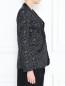 Жакет декорированный вышивкой из металлизированной нити Karl Lagerfeld  –  МодельВерхНиз2