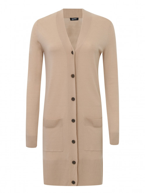 Кардиган из шерсти Jil Sander Navy - Общий вид