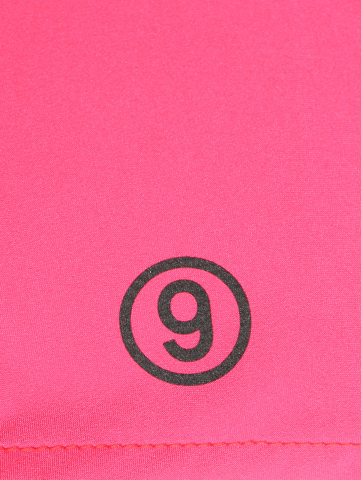 Перчатки из текстиля с принтом MM6  –  Деталь  – Цвет:  Розовый