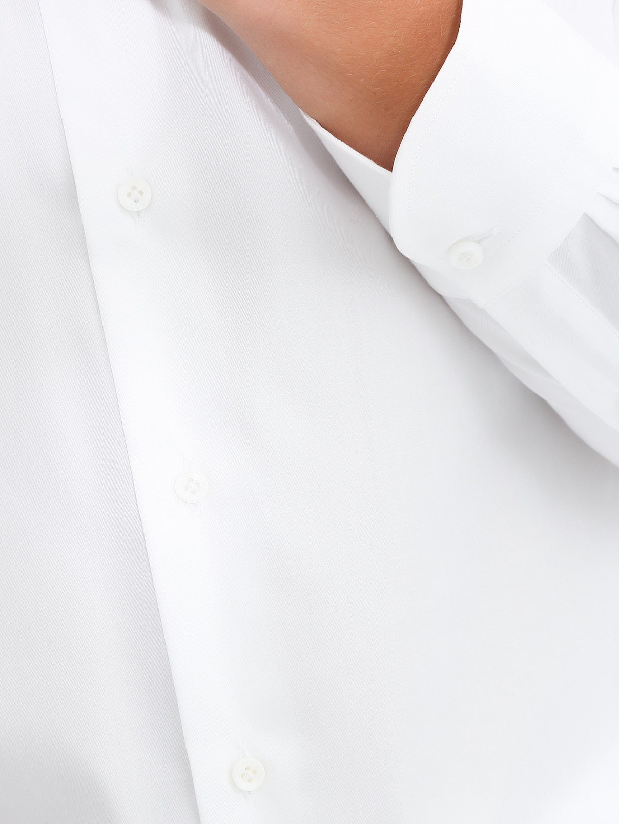 Рубашка из хлопка BOSCO  –  Деталь1  – Цвет:  Белый