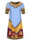 Платье прямого кроя с узором Etro  –  Общий вид