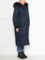 Удлиненное пальто на молнии с капюшоном Forte Dei Marmi Couture  –  МодельВерхНиз