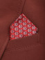 Карманный платок из шелка с узором Pal Zileri  –  МодельОбщийВид