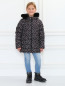Куртка стеганая утепленная с узором "горох" Dolce & Gabbana  –  Модель Общий вид