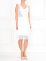 Платье из хлопка с кружевными вставками Ermanno Scervino  –  Модель Общий вид