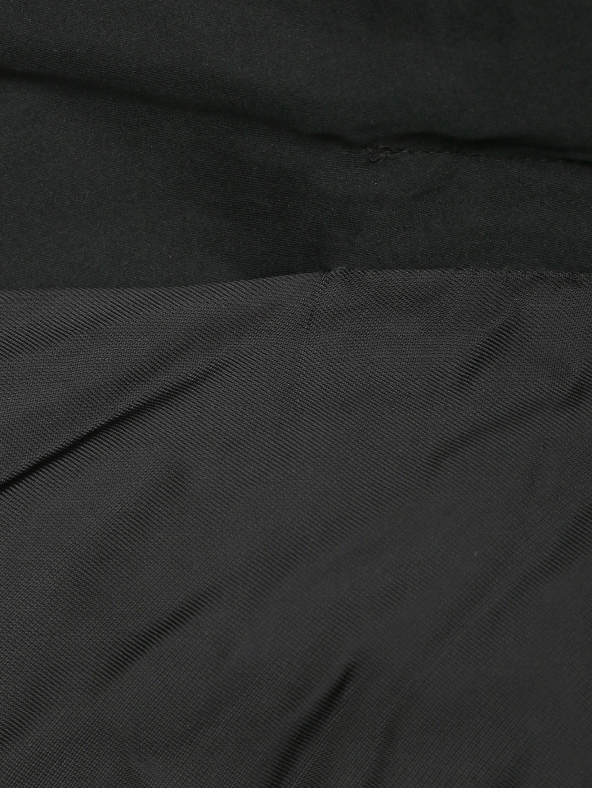 Юбка-миди с декоративными оборками J.W. Anderson  –  Деталь  – Цвет:  Черный
