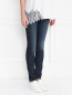 Узкие джинсы из хлопка J Brand  –  Модель Верх-Низ