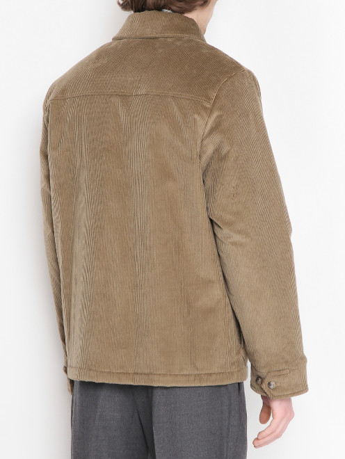 Вельветовая куртка с карманами - МодельВерхНиз1