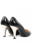 Туфли из кожи с контрастными вставками Alberta Ferretti  –  Обтравка2