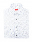 Рубашка из хлопка с узором Isaia  –  Общий вид