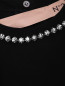 Блуза с коротким рукавом, декорированная кристаллами N21  –  Деталь1