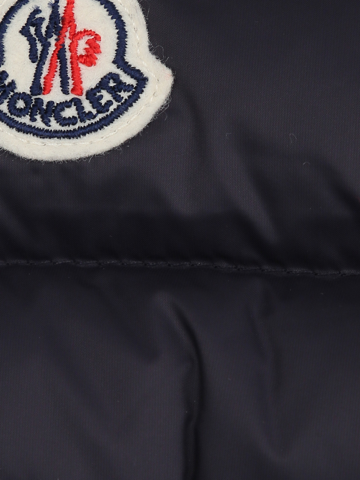 Однотонная стеганая куртка Moncler  –  Деталь1  – Цвет:  Синий