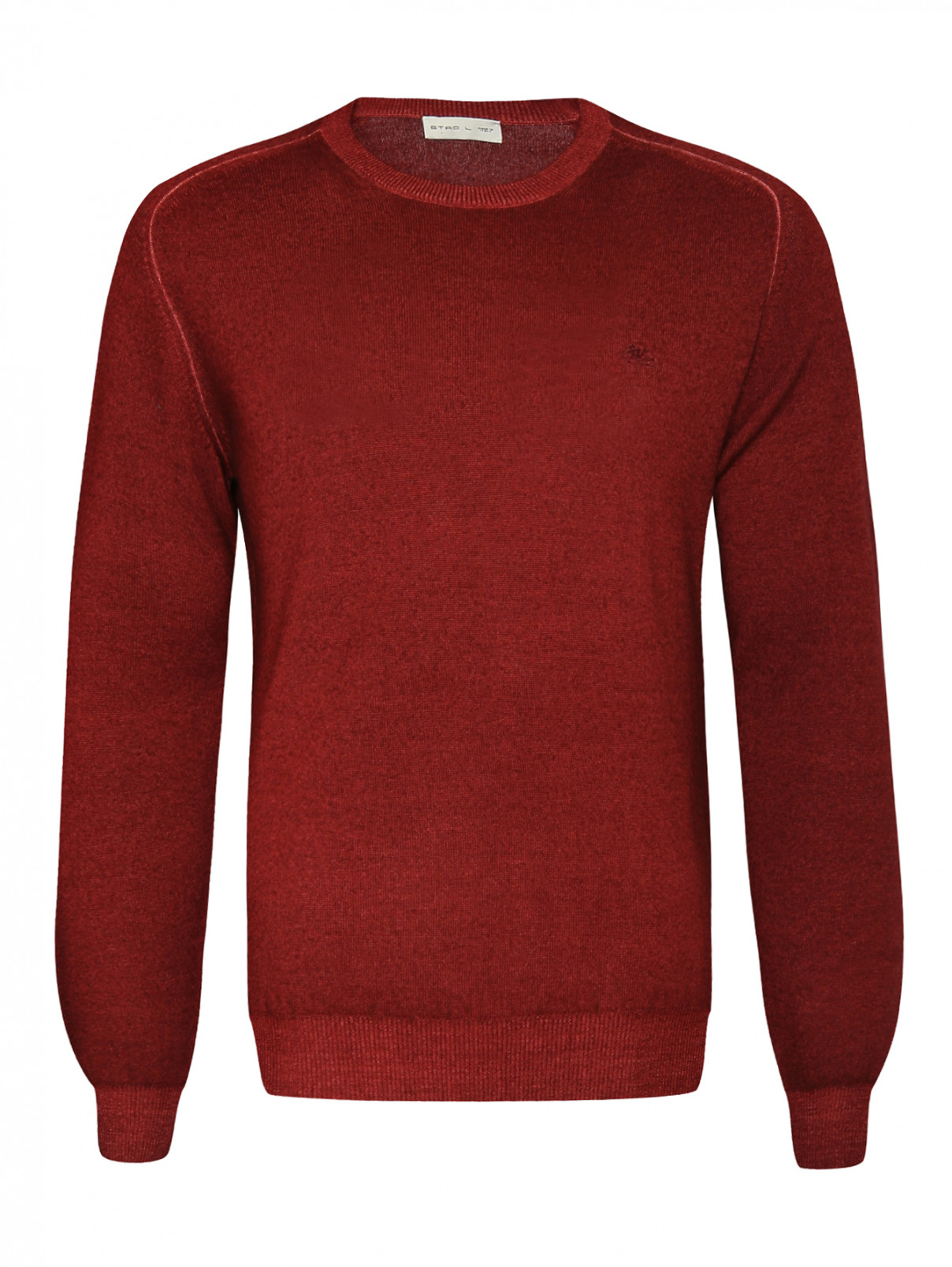 Джемпер из шерсти Etro  –  Общий вид  – Цвет:  Красный