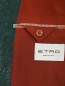 Пиджак двубортный из шерсти с узором Etro  –  Деталь2