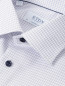 Рубашка из хлопка с узором "клетка" Eton  –  Деталь