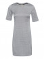 Платье с узором и короткими рукавами PennyBlack  –  Общий вид