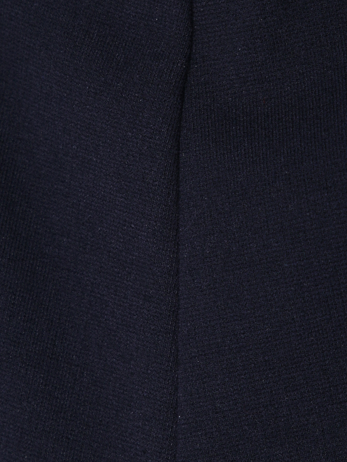 Трикотажные однотонные брюки MARINA SPORT MARINA RINALDI  –  Деталь  – Цвет:  Синий