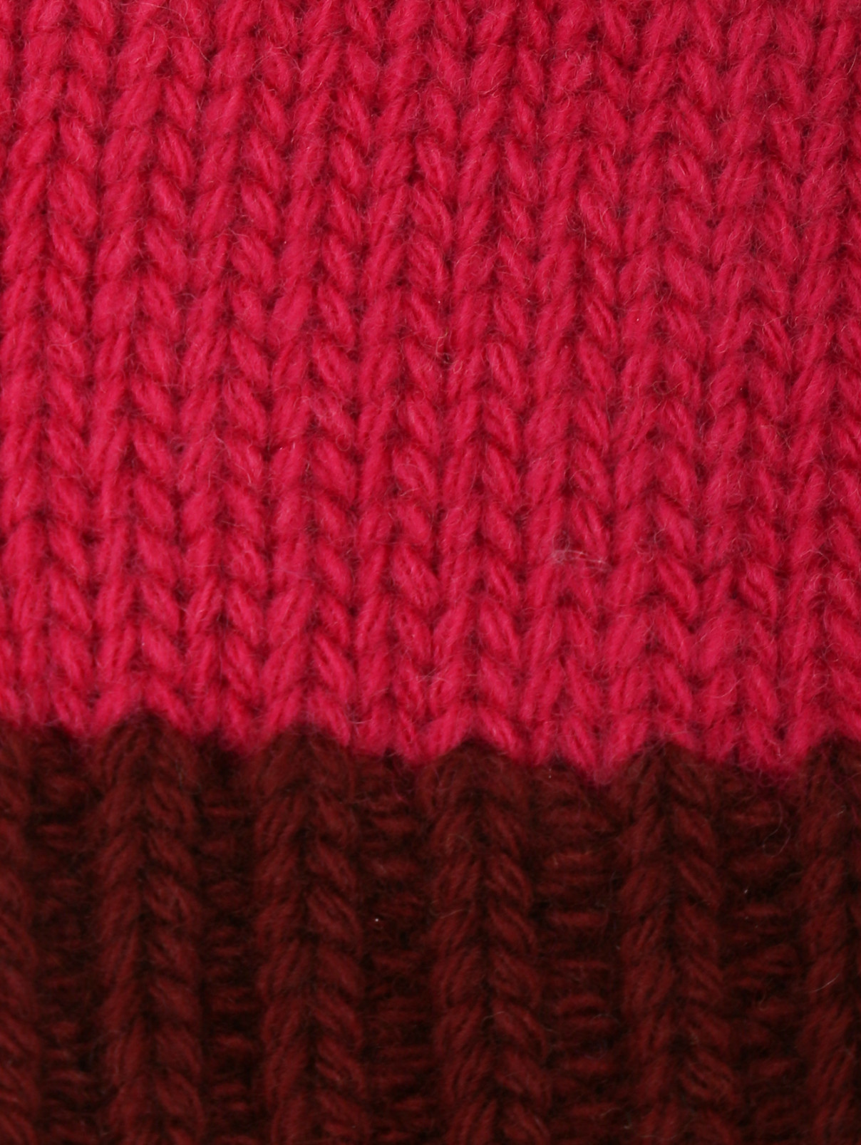 Шерстяные варежки крупной вязки Il Gufo  –  Деталь1  – Цвет:  Розовый