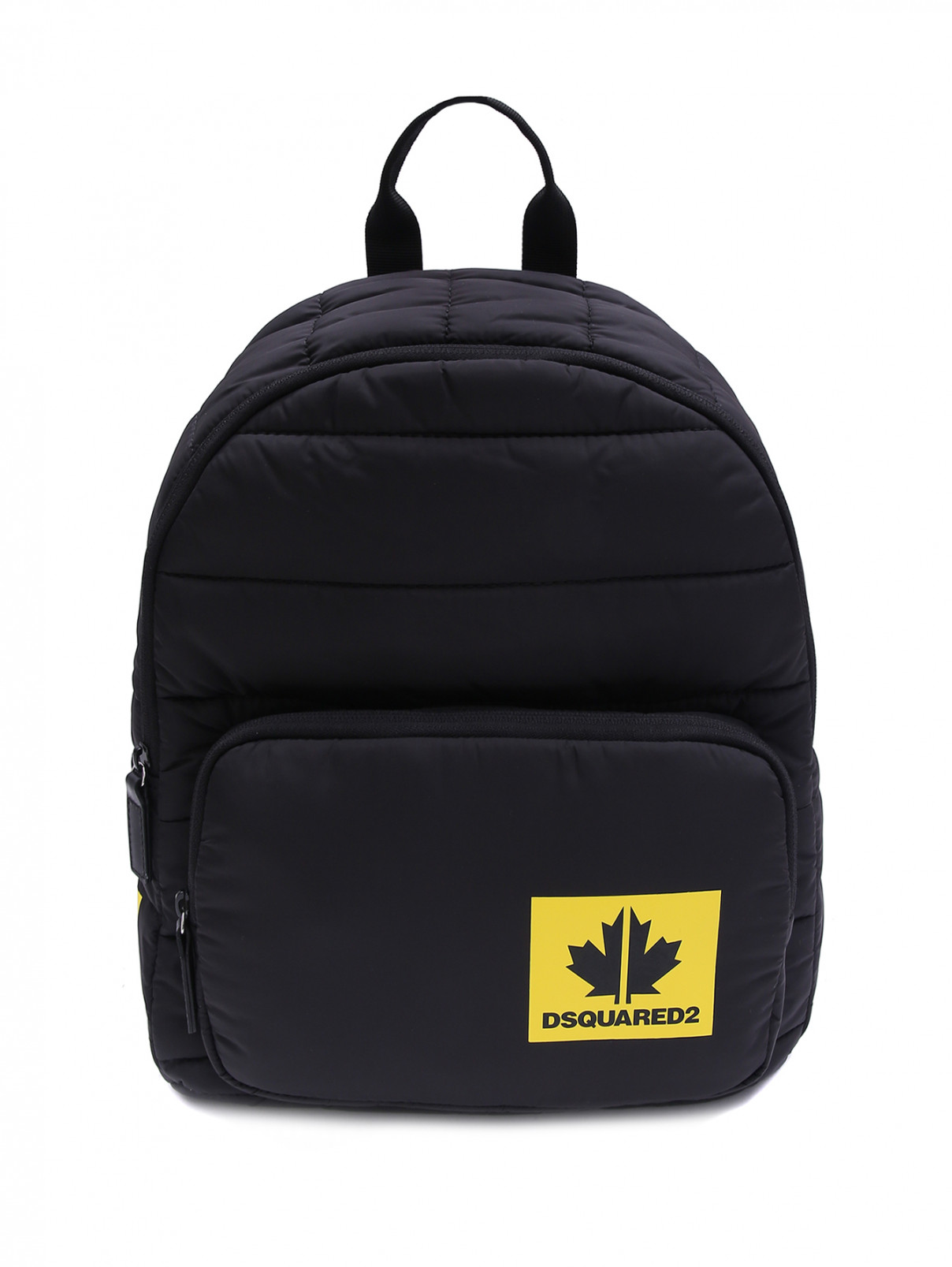 Рюкзак с контрастным принтом Dsquared2  –  Общий вид  – Цвет:  Черный