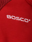 Костюм спортивный из хлопка с вышивкой и аппликацией BOSCO  –  Деталь
