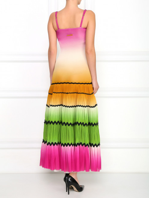 Платье-миди с расклешенной юбкой  Jean Paul Gaultier - Модель Верх-Низ1