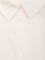 Блуза из смесового хлопка с рюшами Comma  –  Деталь