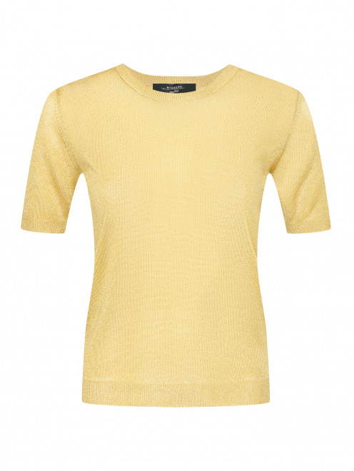 Джемпер с коротким рукавом и люрексом Weekend Max Mara - Общий вид