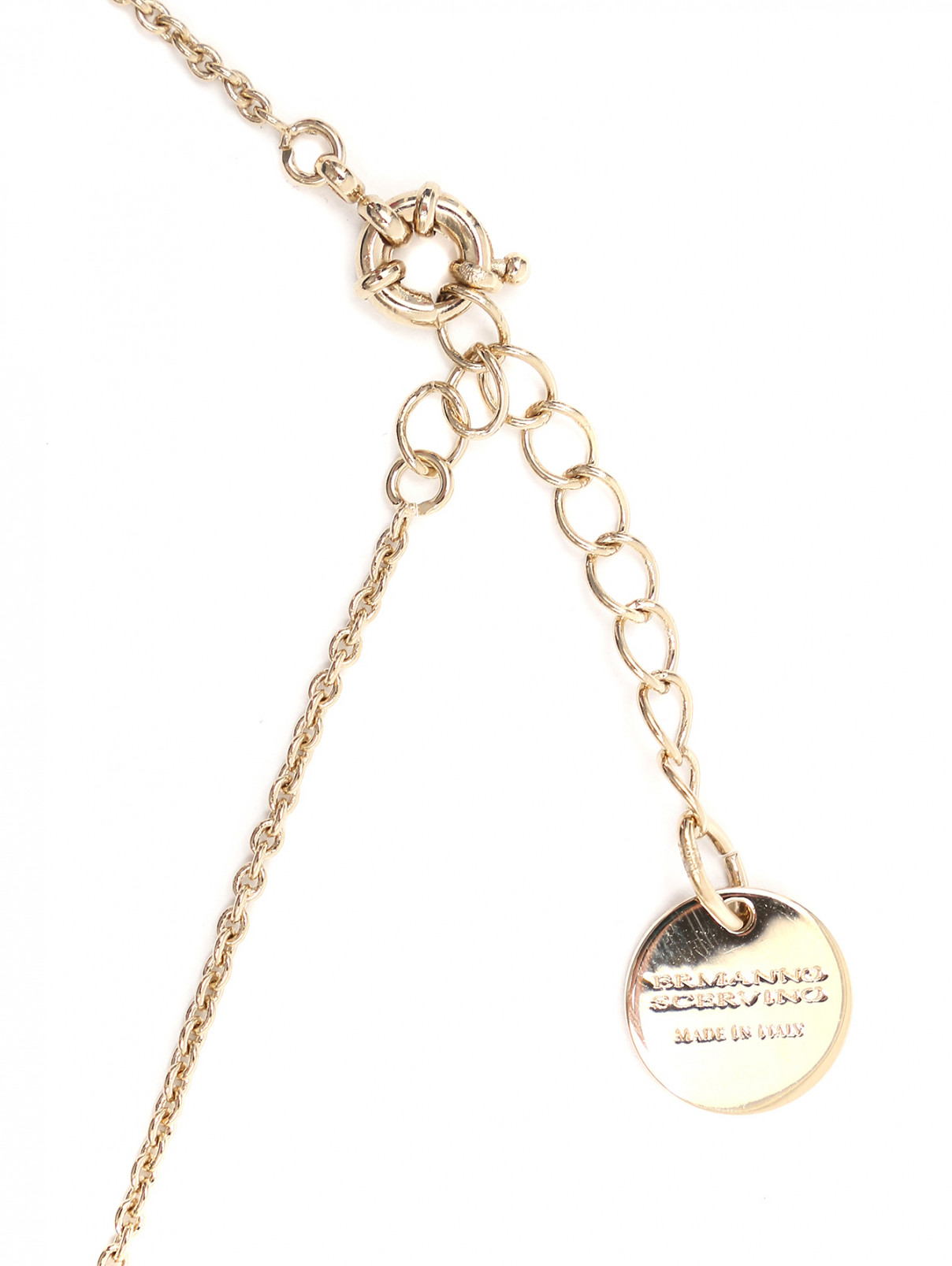 Ожерелье из латуни с подвеской Ermanno Scervino  –  Деталь1  – Цвет:  Золотой